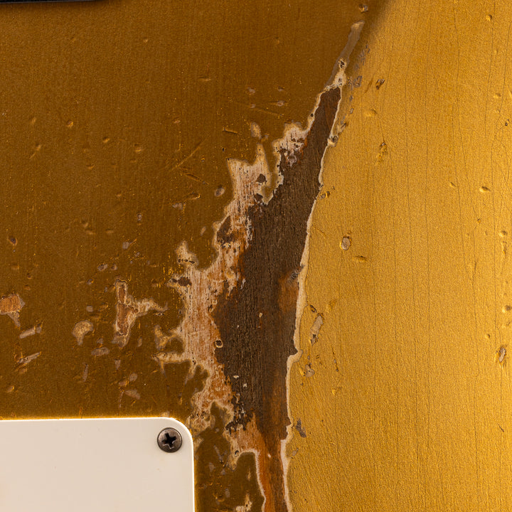 Fender Custom Shop Lark Limited 10 “Wild Horse” 1963 HS Stratocaster Heavy Relic - HLE Gold (397)