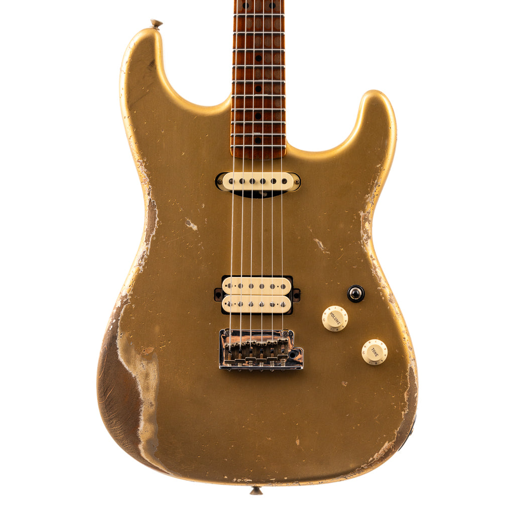 Fender Custom Shop Lark Limited 10 “Wild Horse” 1963 HS Stratocaster Heavy Relic - HLE Gold (397)