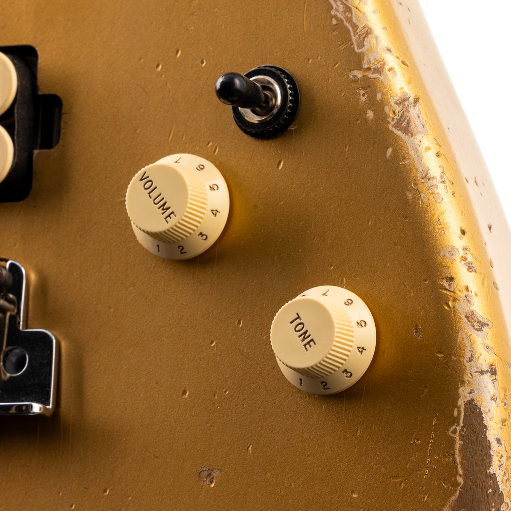 Fender Custom Shop Lark Limited 10 “Wild Horse” 1963 HS Stratocaster Heavy Relic - HLE Gold (397)