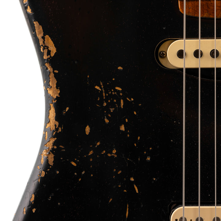 Fender Custom Shop Lark Limited 10 “Wild Horse” 1963 HS Stratocaster Heavy Relic - Black (975)