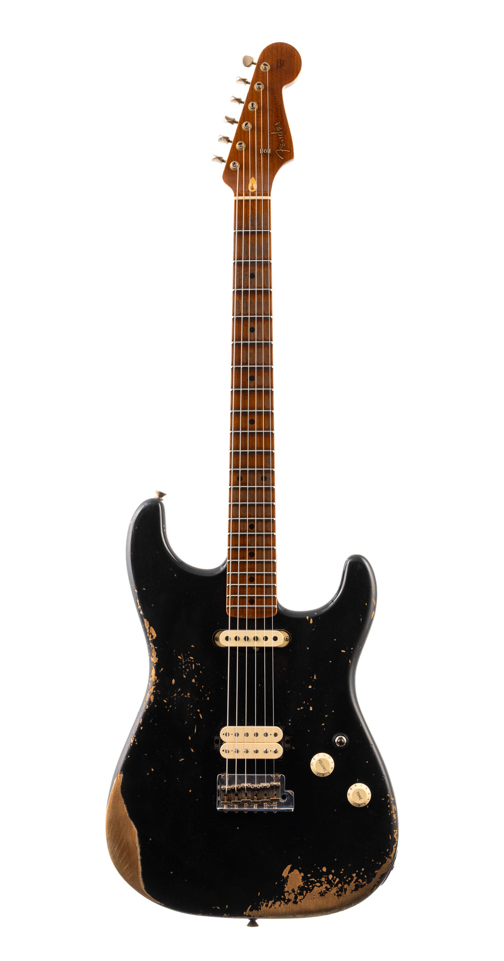 Fender Custom Shop Lark Limited 10 “Wild Horse” 1963 HS Stratocaster Heavy Relic - Black (975)