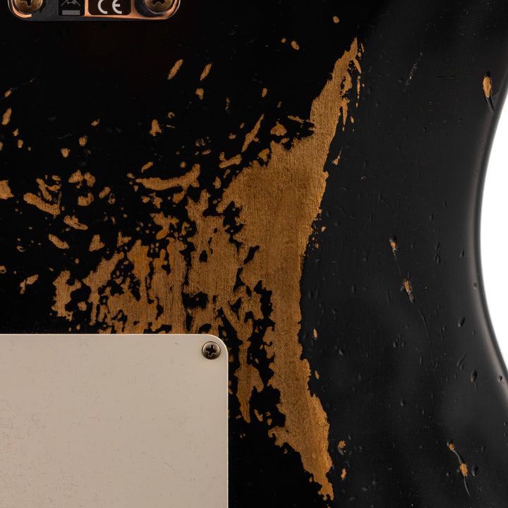 Fender Custom Shop Lark Limited 10 “Wild Horse” 1963 HS Stratocaster Heavy Relic - Black (975)
