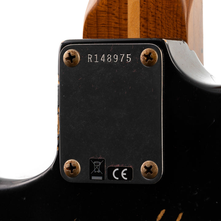 Fender Custom Shop Lark Limited 10 “Wild Horse” 1963 HS Stratocaster Heavy Relic - Black (975)