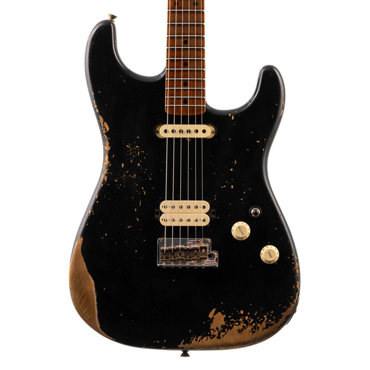 Fender Custom Shop Lark Limited 10 “Wild Horse” 1963 HS Stratocaster Heavy Relic - Black (975)