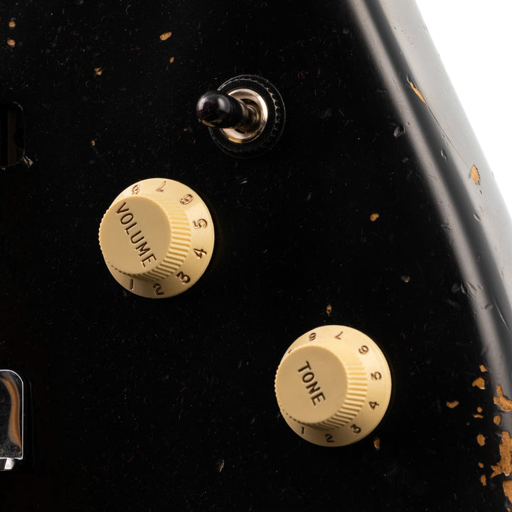 Fender Custom Shop Lark Limited 10 “Wild Horse” 1963 HS Stratocaster Heavy Relic - Black (975)