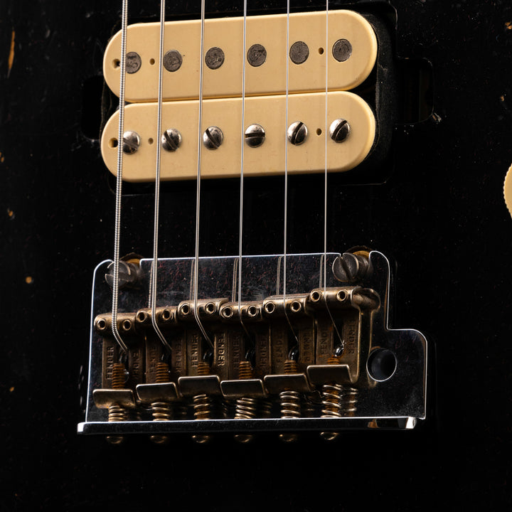 Fender Custom Shop Lark Limited 10 “Wild Horse” 1963 HS Stratocaster Heavy Relic - Black (975)