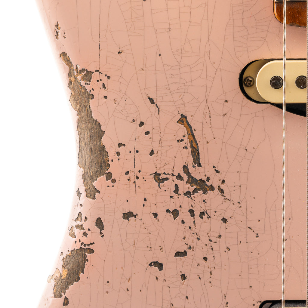 Fender Custom Shop Lark Limited 10 “Wild Horse” 1963 HS Stratocaster Heavy Relic - Shell Pink (071)