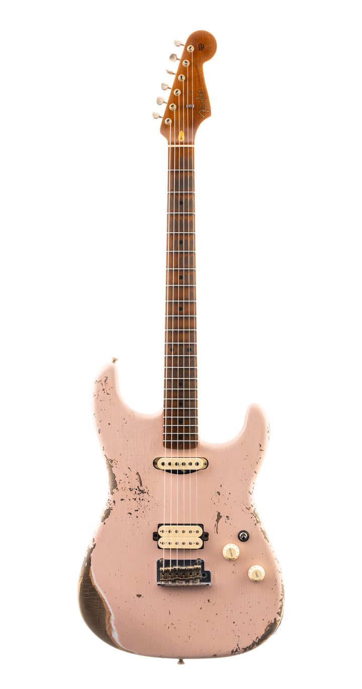 Fender Custom Shop Lark Limited 10 “Wild Horse” 1963 HS Stratocaster Heavy Relic - Shell Pink (071)