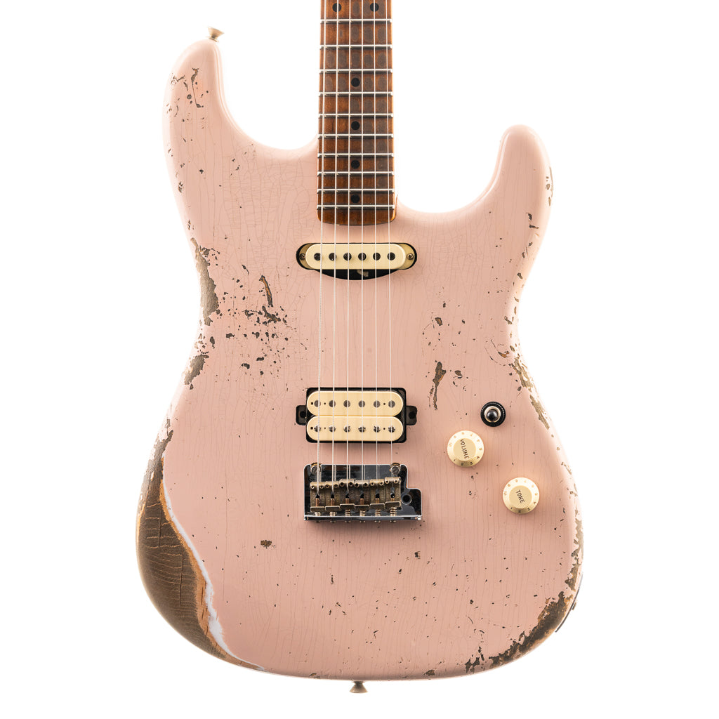 Fender Custom Shop Lark Limited 10 “Wild Horse” 1963 HS Stratocaster Heavy Relic - Shell Pink (071)