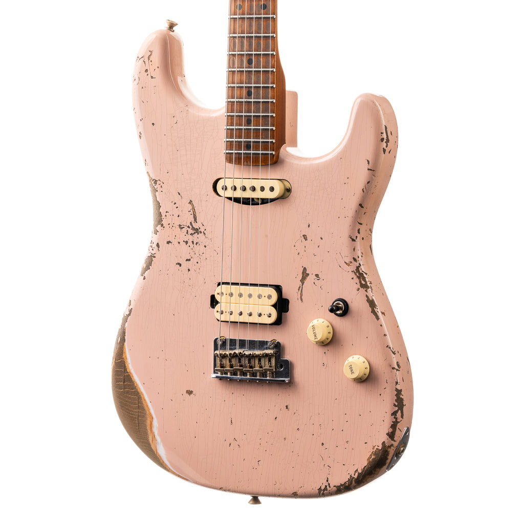 Fender Custom Shop Lark Limited 10 “Wild Horse” 1963 HS Stratocaster Heavy Relic - Shell Pink (071)