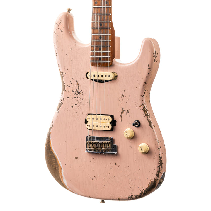 Fender Custom Shop Lark Limited 10 “Wild Horse” 1963 HS Stratocaster Heavy Relic - Shell Pink (071)