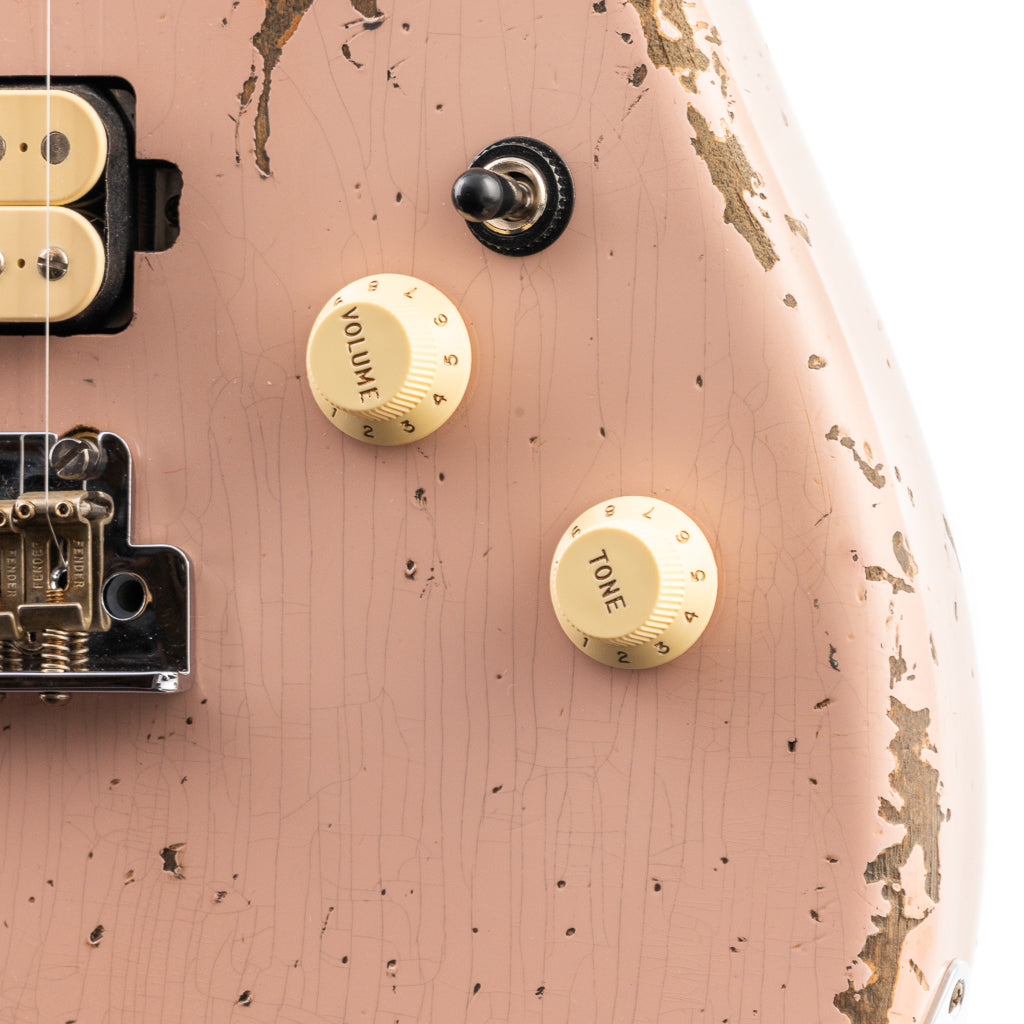 Fender Custom Shop Lark Limited 10 “Wild Horse” 1963 HS Stratocaster Heavy Relic - Shell Pink (071)