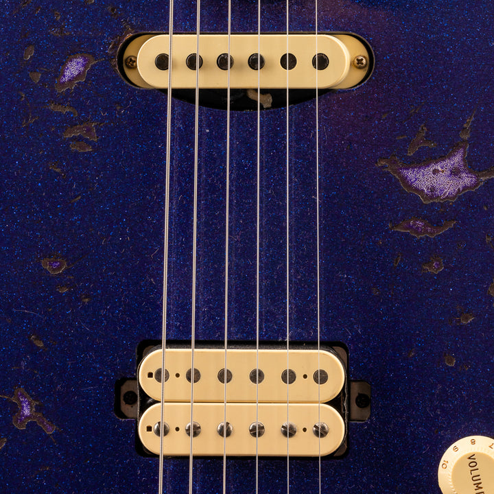 Fender Custom Shop Lark Limited 10 “Wild Horse” 1963 HS Stratocaster Heavy Relic - Purple Sparkle (386)