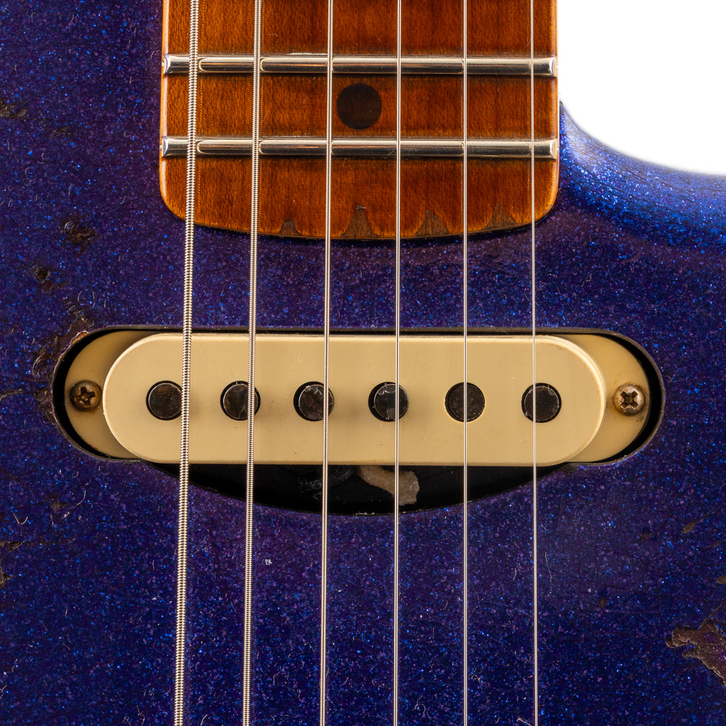 Fender Custom Shop Lark Limited 10 “Wild Horse” 1963 HS Stratocaster Heavy Relic - Purple Sparkle (386)