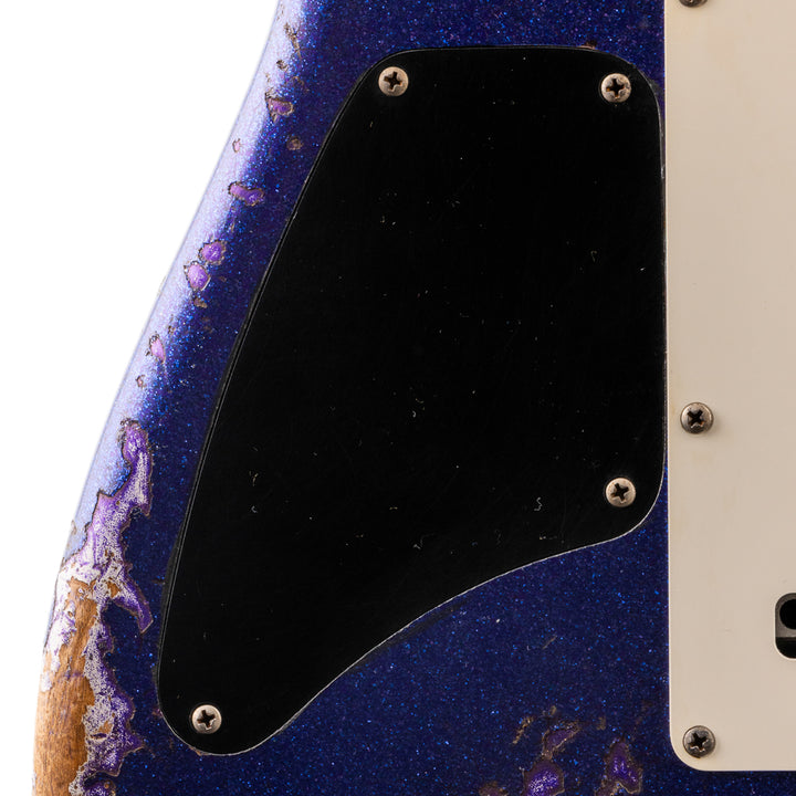 Fender Custom Shop Lark Limited 10 “Wild Horse” 1963 HS Stratocaster Heavy Relic - Purple Sparkle (386)