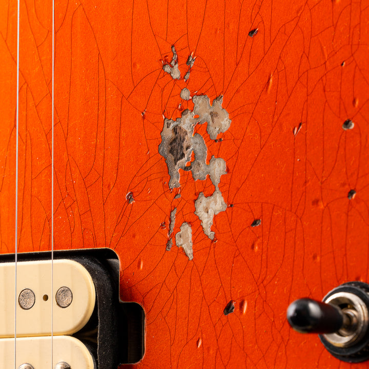 Custom Shop Lark Limited 10 “Wild Horse” 1963 HS Stratocaster Heavy Relic - Candy Tangerine (414)