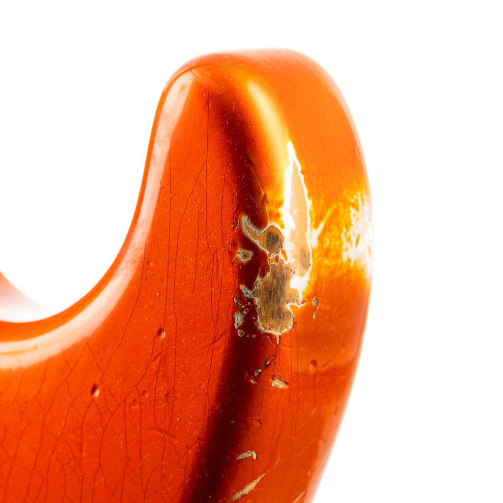 Custom Shop Lark Limited 10 “Wild Horse” 1963 HS Stratocaster Heavy Relic - Candy Tangerine (414)