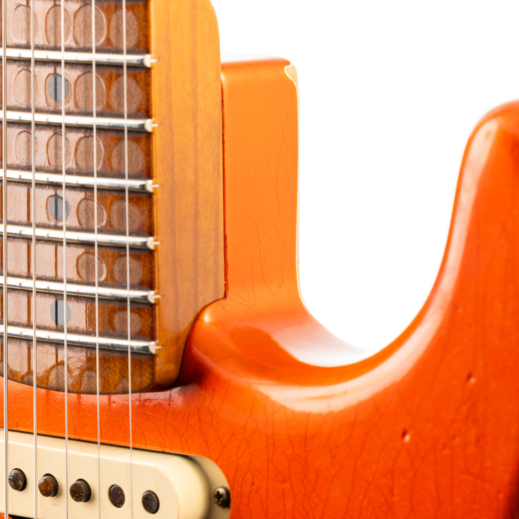 Custom Shop Lark Limited 10 “Wild Horse” 1963 HS Stratocaster Heavy Relic - Candy Tangerine (414)