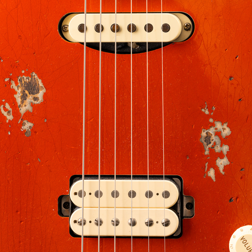 Custom Shop Lark Limited 10 “Wild Horse” 1963 HS Stratocaster Heavy Relic - Candy Tangerine (414)