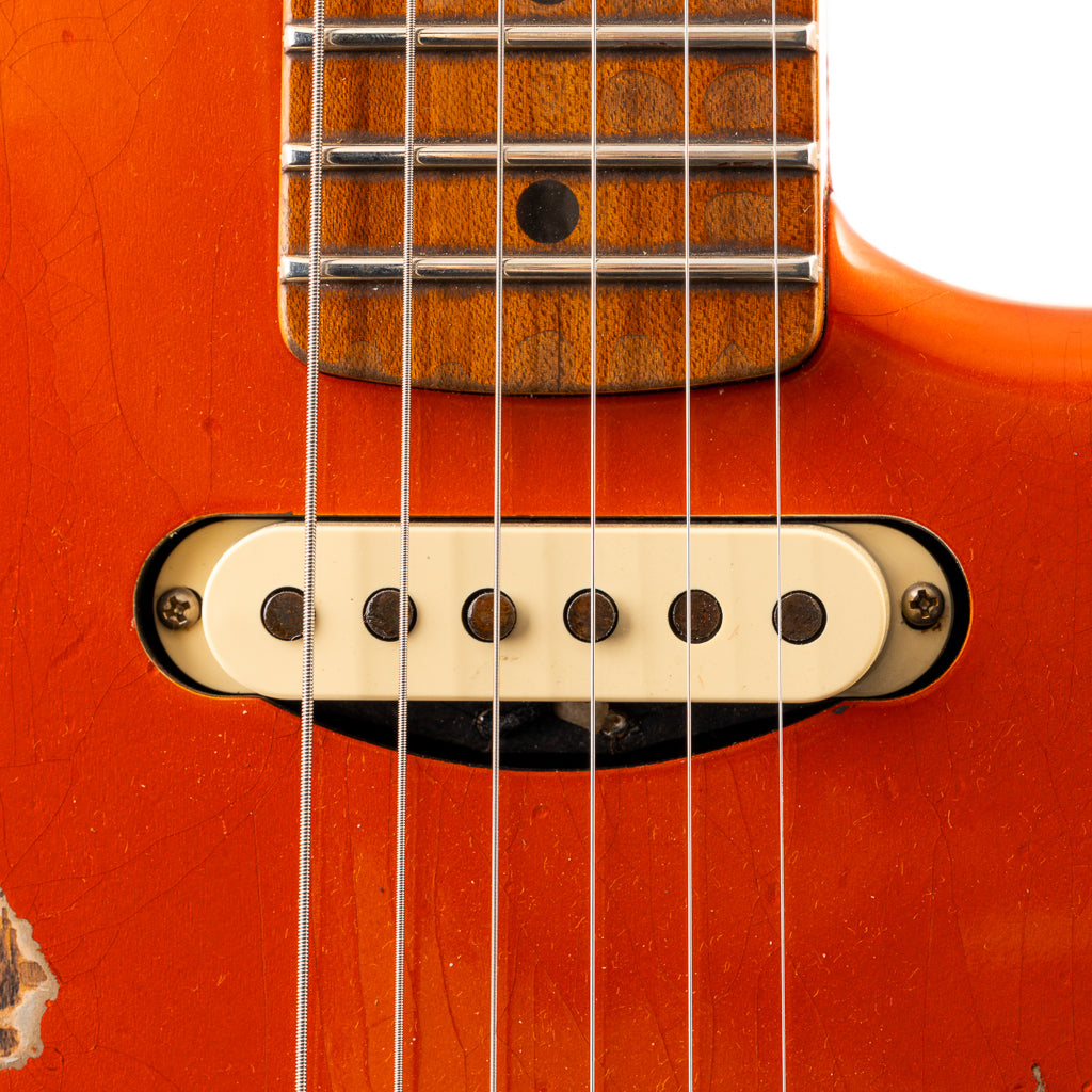 Custom Shop Lark Limited 10 “Wild Horse” 1963 HS Stratocaster Heavy Relic - Candy Tangerine (414)