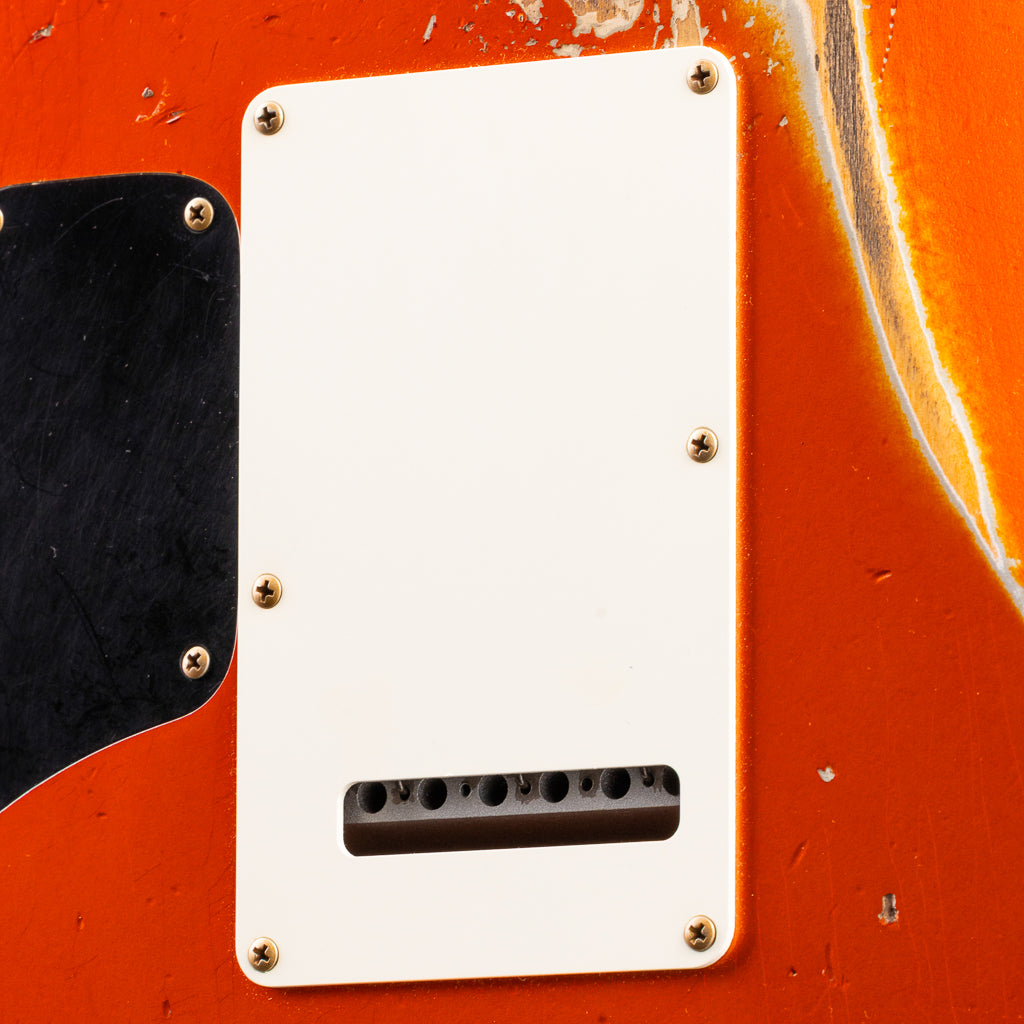 Custom Shop Lark Limited 10 “Wild Horse” 1963 HS Stratocaster Heavy Relic - Candy Tangerine (414)