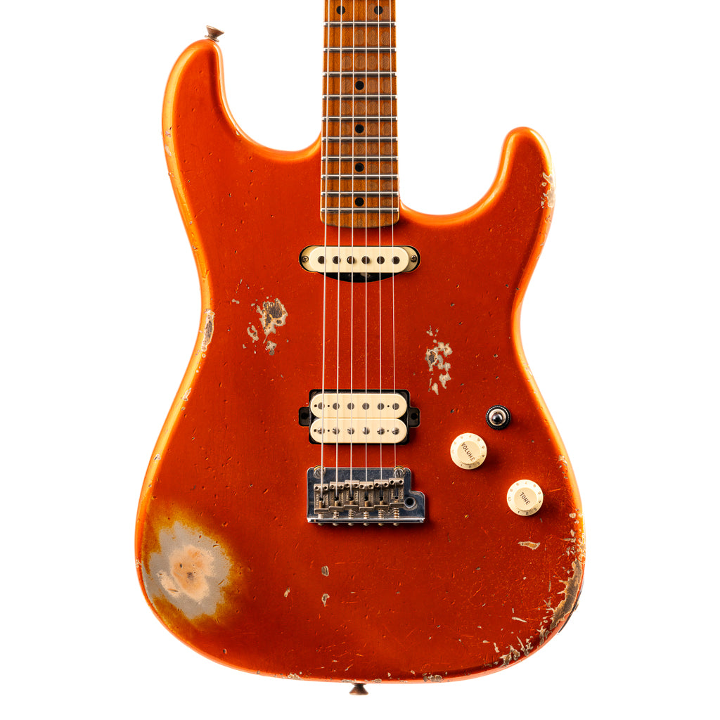 Custom Shop Lark Limited 10 “Wild Horse” 1963 HS Stratocaster Heavy Relic - Candy Tangerine (414)