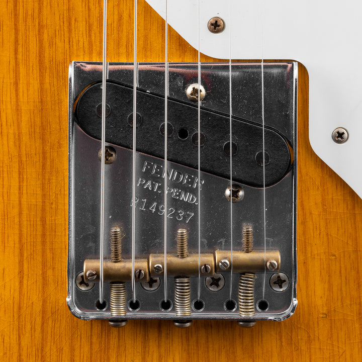 Fender Custom Shop 50s Thinline Telecaster Journeyman Relic - 2 Tone Sunburst (237)