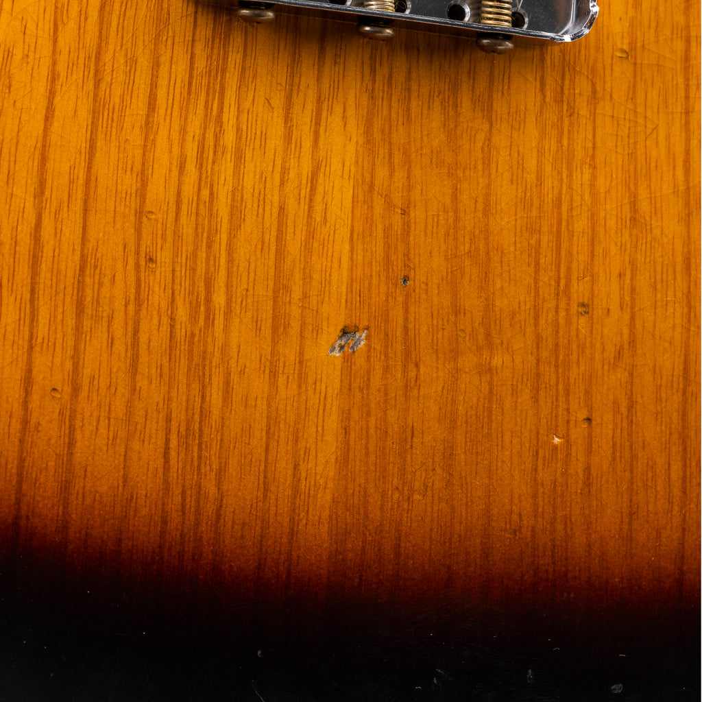 Fender Custom Shop 50s Thinline Telecaster Journeyman Relic - 2 Tone Sunburst (237)