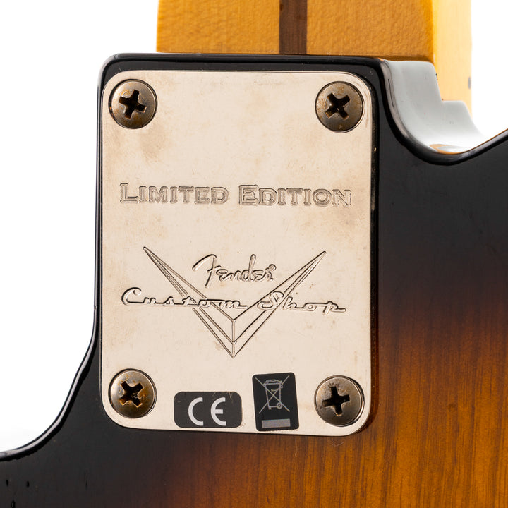 Fender Custom Shop 50s Thinline Telecaster Journeyman Relic - 2 Tone Sunburst (237)