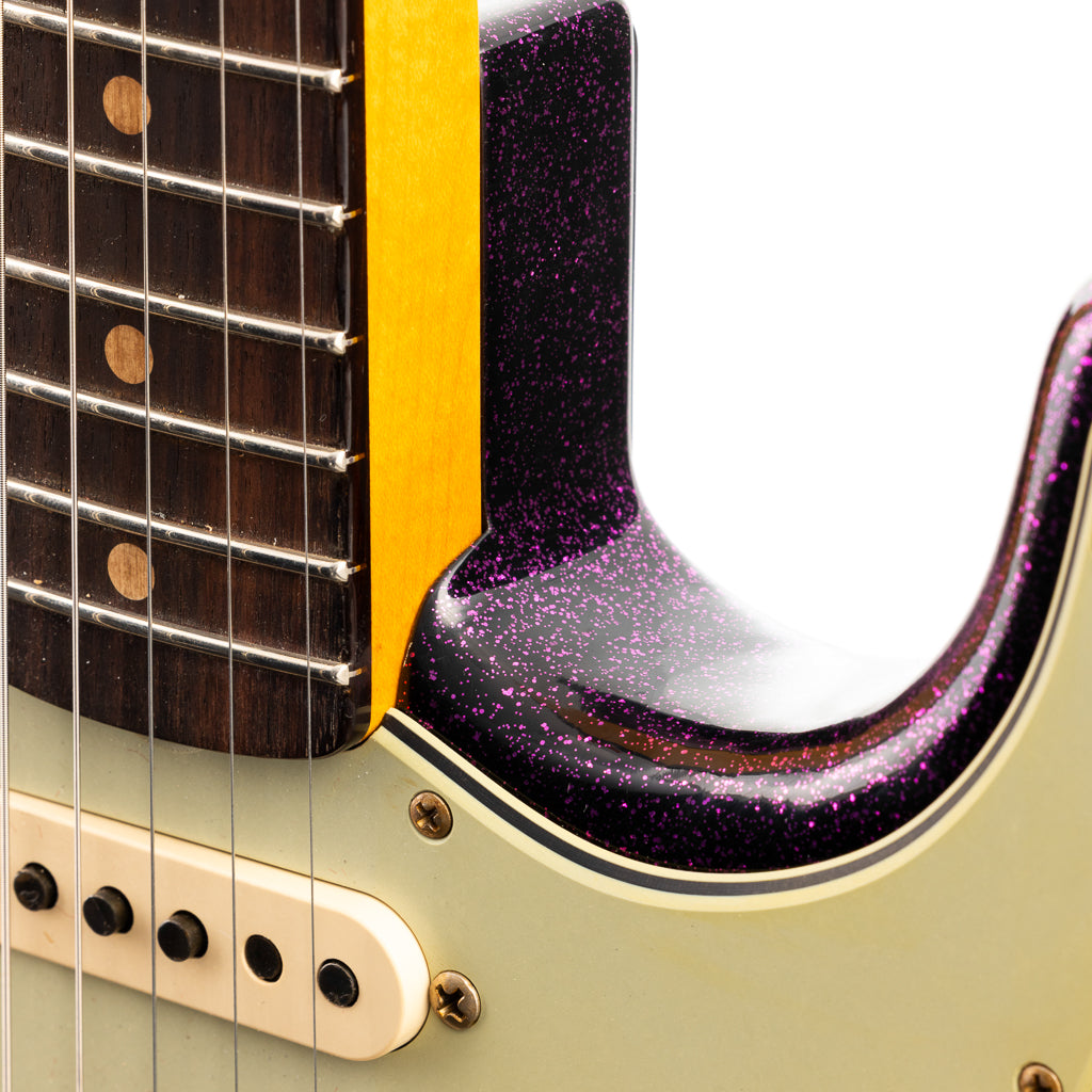 Fender Custom Shop Special Run 1960 Stratocaster Relic - Magenta Sparkle (414)
