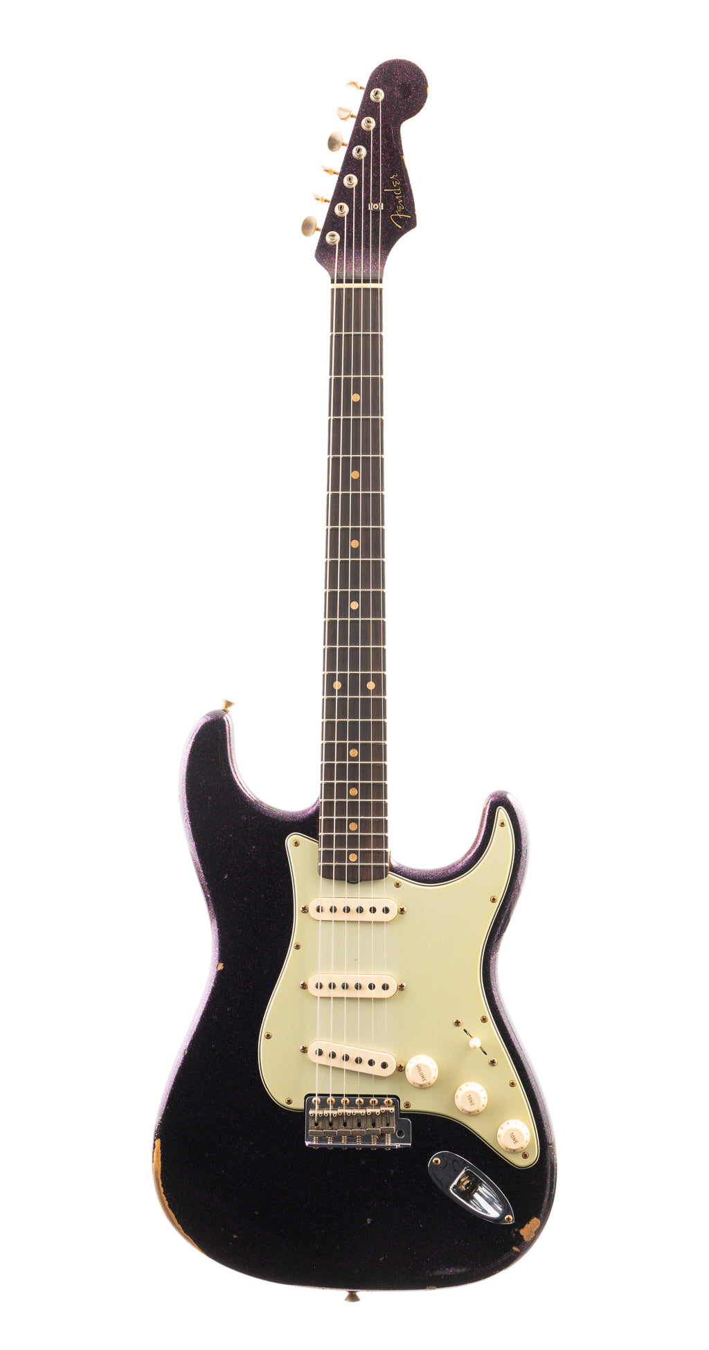 Fender Custom Shop Special Run 1960 Stratocaster Relic - Magenta Sparkle (414)