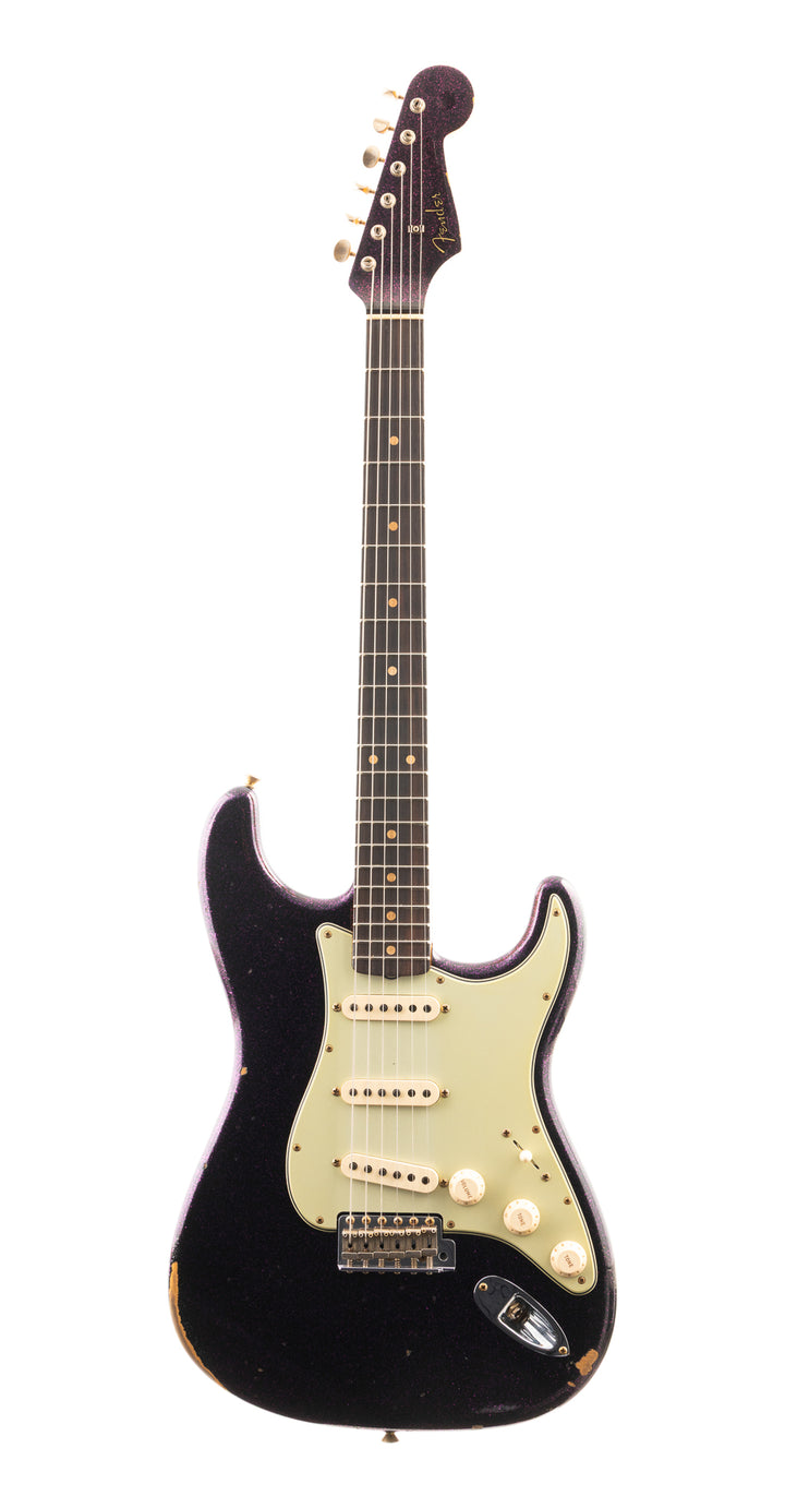 Fender Custom Shop Special Run 1960 Stratocaster Relic - Magenta Sparkle (414)
