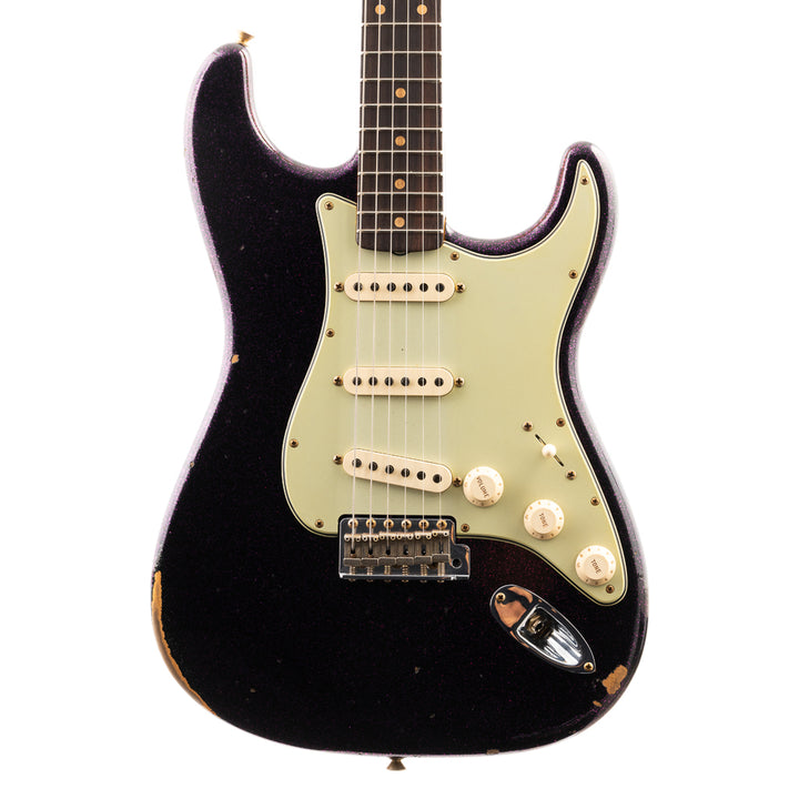 Fender Custom Shop Special Run 1960 Stratocaster Relic - Magenta Sparkle (414)
