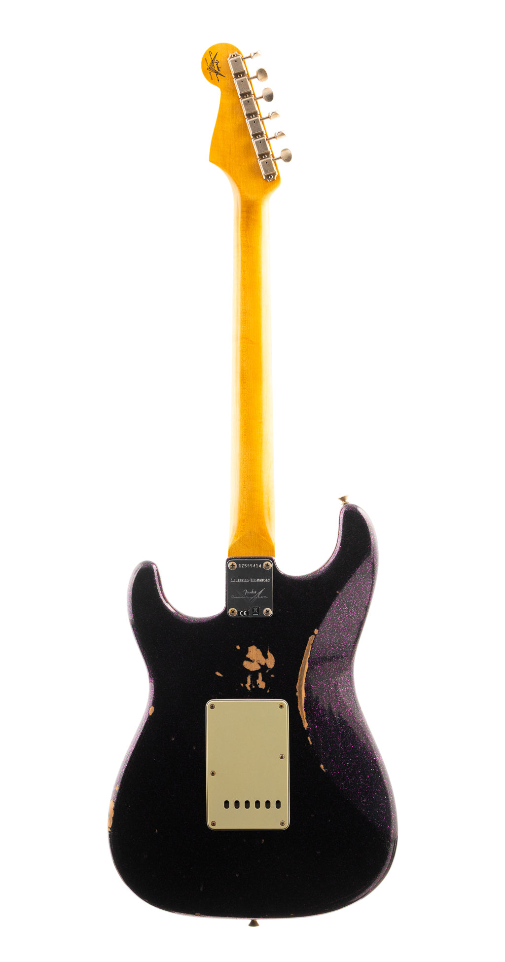 Fender Custom Shop Special Run 1960 Stratocaster Relic - Magenta Sparkle (414)