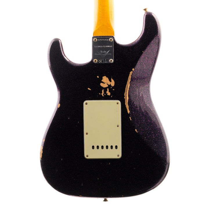 Fender Custom Shop Special Run 1960 Stratocaster Relic - Magenta Sparkle (414)
