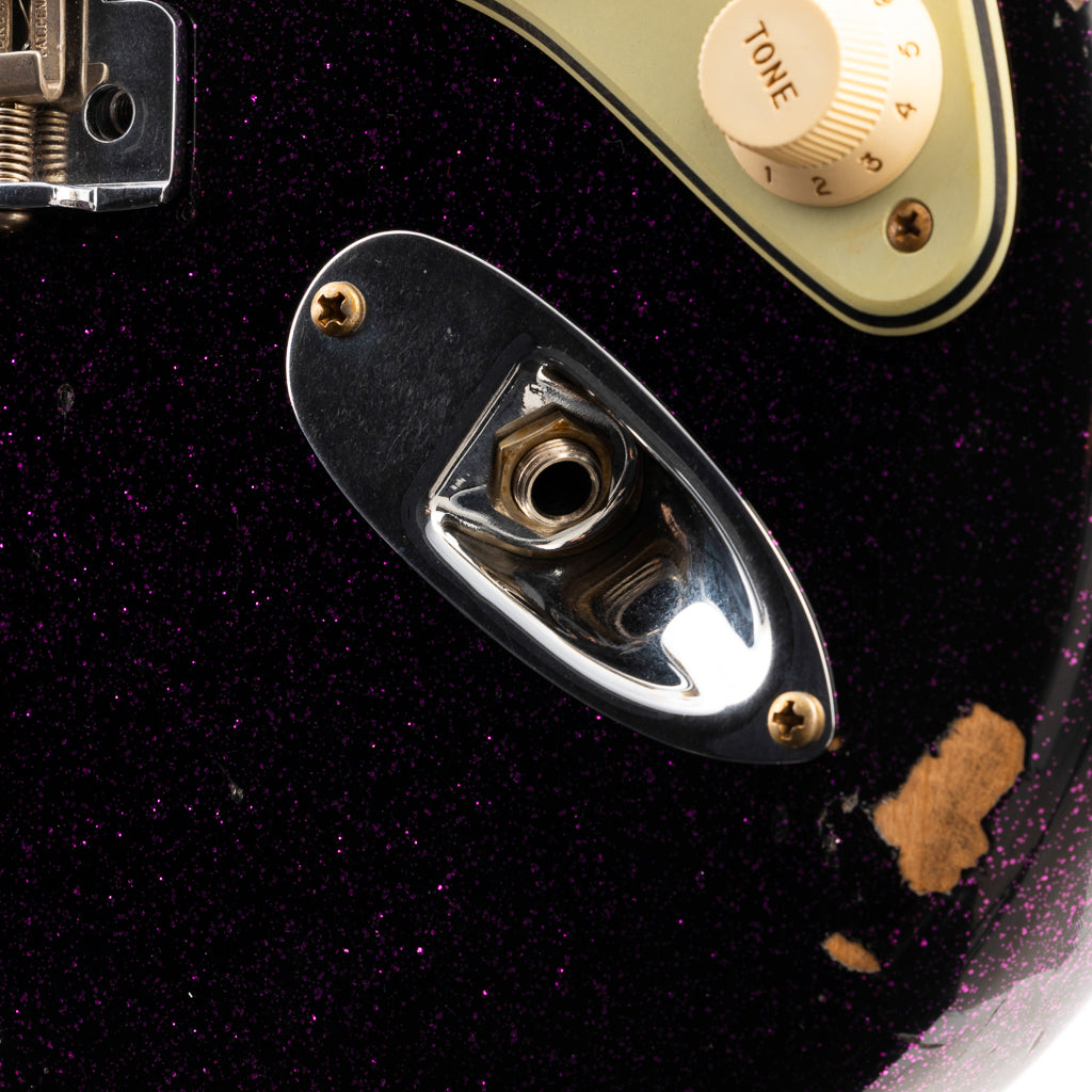 Fender Custom Shop Special Run 1960 Stratocaster Relic - Magenta Sparkle (414)
