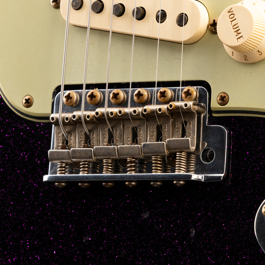 Fender Custom Shop Special Run 1960 Stratocaster Relic - Magenta Sparkle (414)