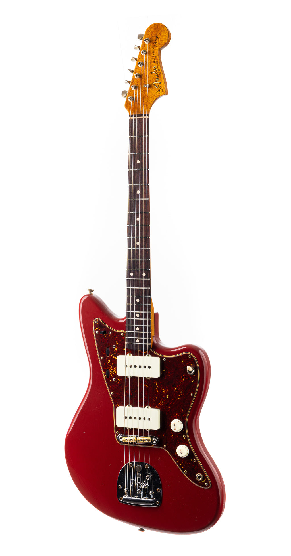 Fender Custom Shop '62 Jazzmaster Journeyman Relic - Dakota Red (728) –  Lark Guitars