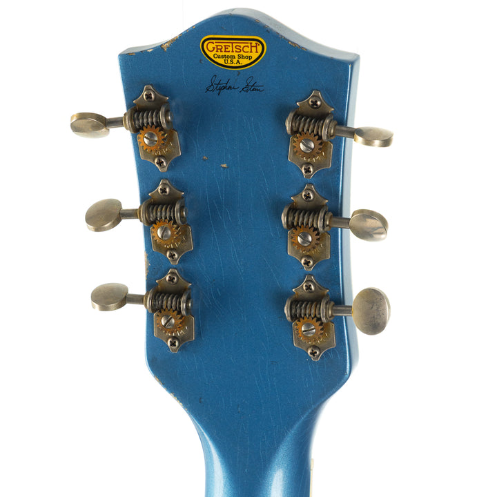 Gretsch USA Custom Shop Stephen Stern Masterbuilt Super Broadkaster G6609T Aged Lake Placid Blue (935)