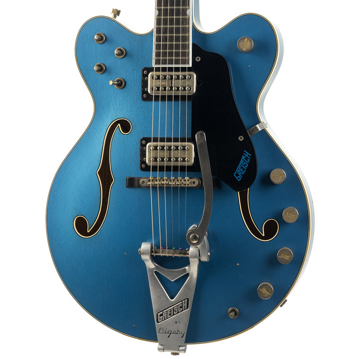 Gretsch USA Custom Shop Stephen Stern Masterbuilt Super Broadkaster G6609T Aged Lake Placid Blue (935)