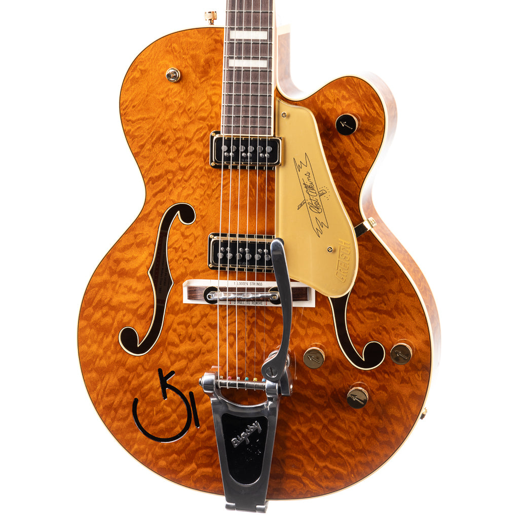 Gretsch G6120TGQM-56 Limited Edition Chet Atkins - Roundup Orange (996)