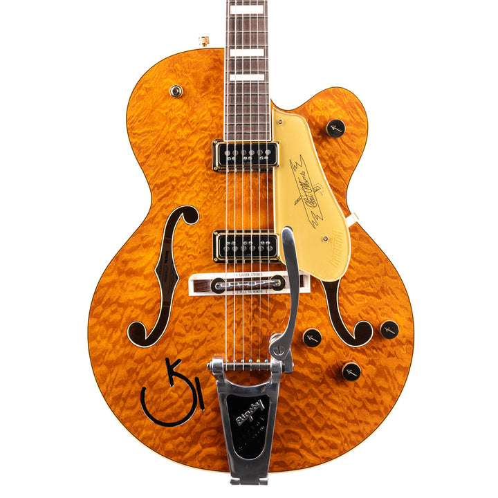 Gretsch G6120TGQM-56 Limited Edition Chet Atkins - Roundup Orange (996)