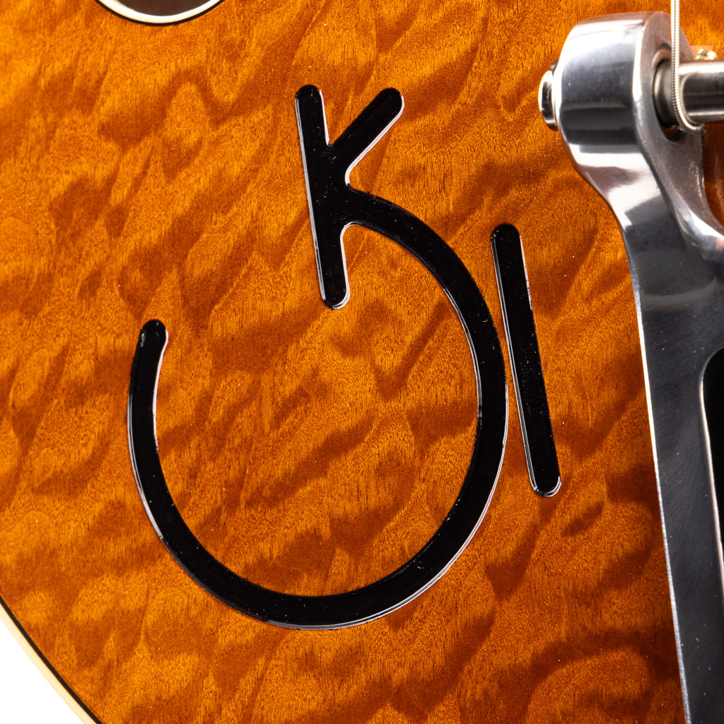 Gretsch G6120TGQM-56 Limited Edition Chet Atkins - Roundup Orange (996)