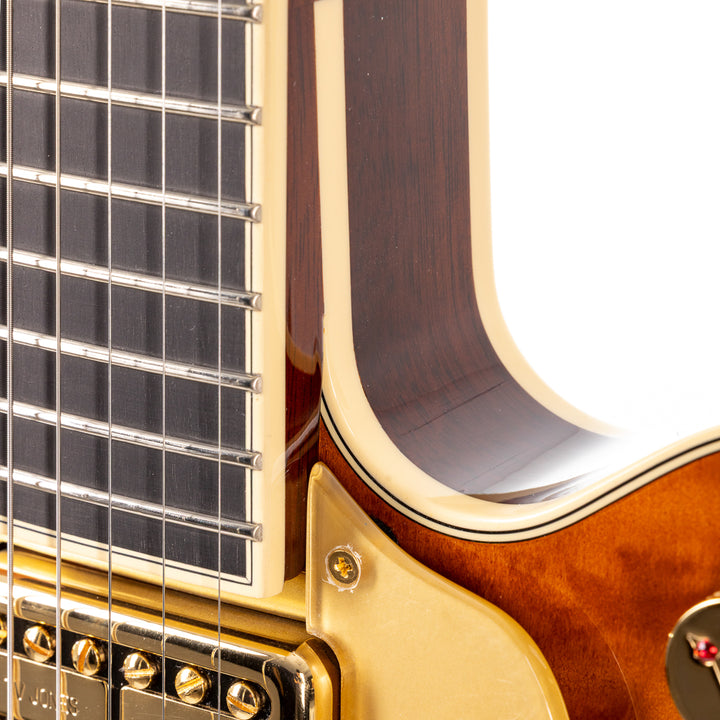 Gretsch Limited Edition Falcon Center Block Jr. with Bigsby Quilted Maple - Roundup Orange (740)