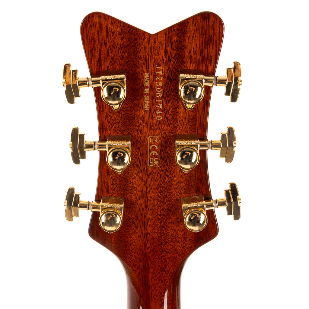 Gretsch Limited Edition Falcon Center Block Jr. with Bigsby Quilted Maple - Roundup Orange (740)