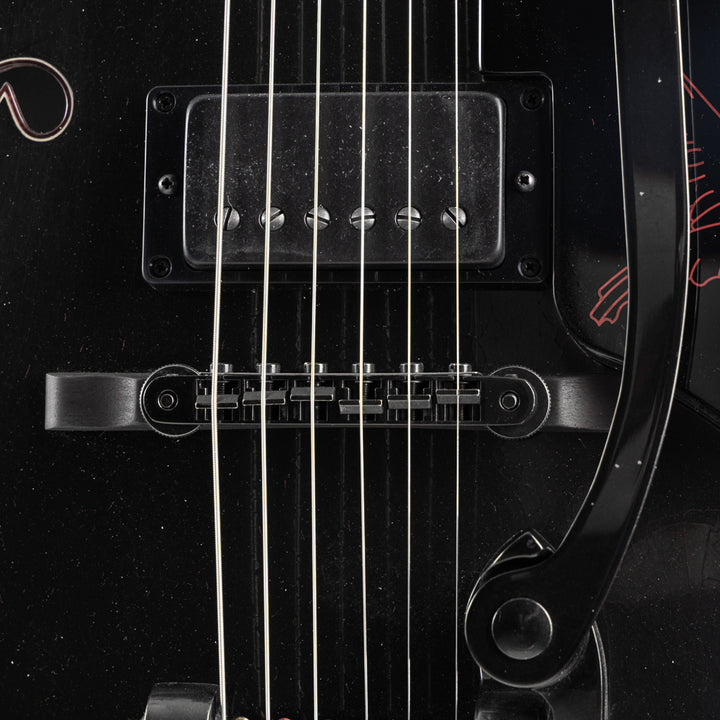 Gretsch USA Custom Shop Chad Hendrickson Masterbuilt G6136-JR Relic - Black Metallic (910)