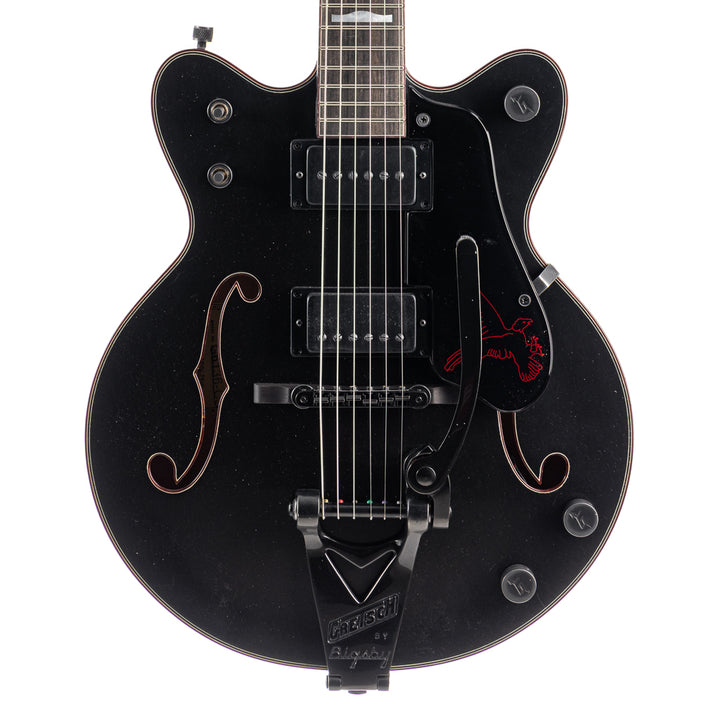 Gretsch USA Custom Shop Chad Hendrickson Masterbuilt G6136-JR Relic - Black Metallic (910)