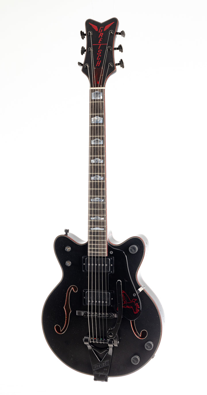 Gretsch USA Custom Shop Chad Hendrickson Masterbuilt G6136-JR Relic - Black Metallic (910)