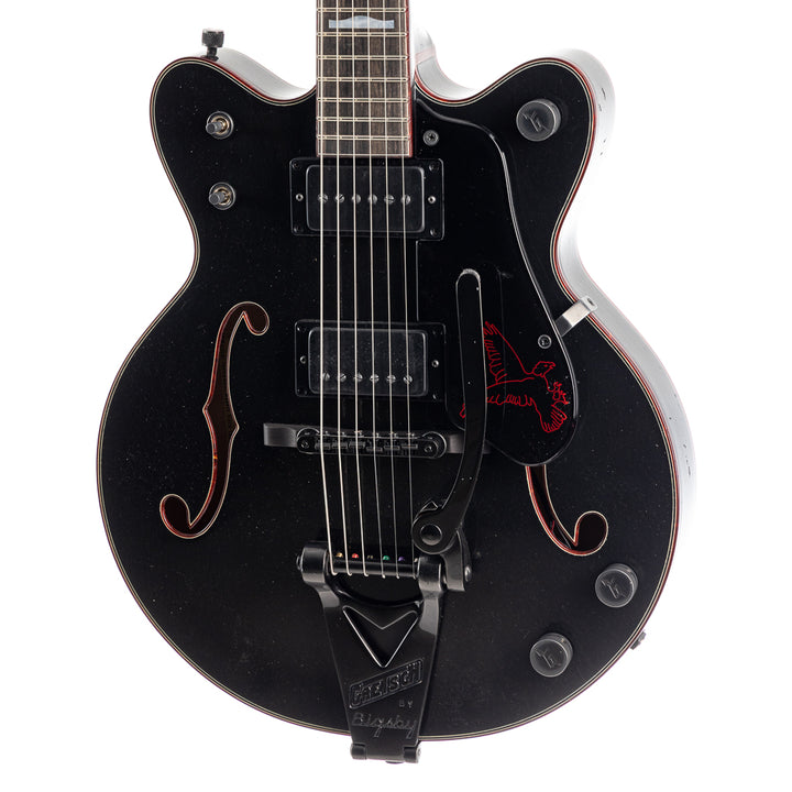 Gretsch USA Custom Shop Chad Hendrickson Masterbuilt G6136-JR Relic - Black Metallic (910)