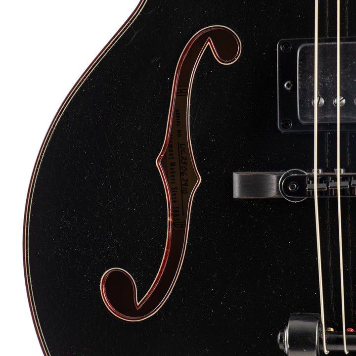Gretsch USA Custom Shop Chad Hendrickson Masterbuilt G6136-JR Relic - Black Metallic (910)